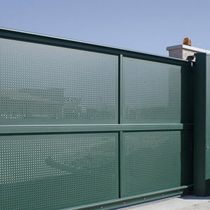 Portail avec découpe laser en acier ou aluminium - Chatauret Fabricant installateur de Portails - Bordeaux Montussan, Arcachon Biganos, La Brede