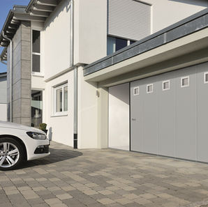 Fabricant de Porte de garage sectionnelle latérale - Bordeaux - Montussan - Arcachon - Biganos - Langon - La Brede