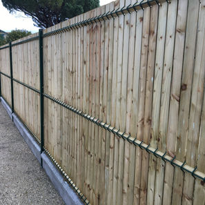 Chatauret Installateur de clôture panneau rigide - Bordeaux - Montussan - Arcachon - Biganos - Langon - La Brede