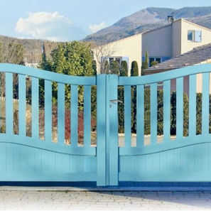 Portail ajouré - Chatauret Fabricant installateur de Portails - Bordeaux Montussan, Arcachon Biganos, La Brede