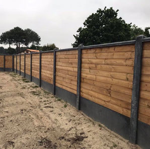Chatauret Installateur de clôture bois & beton  - Bordeaux - Montussan - Arcachon - Biganos - Langon - La Brede