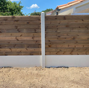 Chatauret Installateur de clôture bois & beton - Bordeaux - Montussan - Arcachon - Biganos - Langon - La Brede