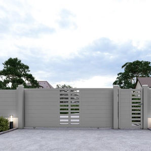 Portail ajouré - Chatauret Fabricant installateur de Portails - Bordeaux Montussan, Arcachon Biganos, La Brede