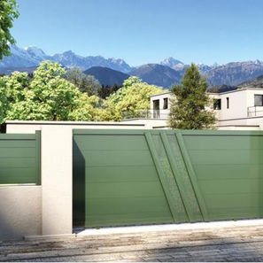 Portail avec découpe laser en acier ou aluminium - Chatauret Fabricant installateur de Portails - Bordeaux Montussan, Arcachon Biganos, La Brede