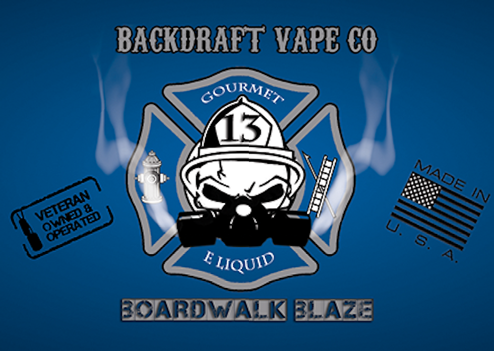 Back Draft Vape Logo