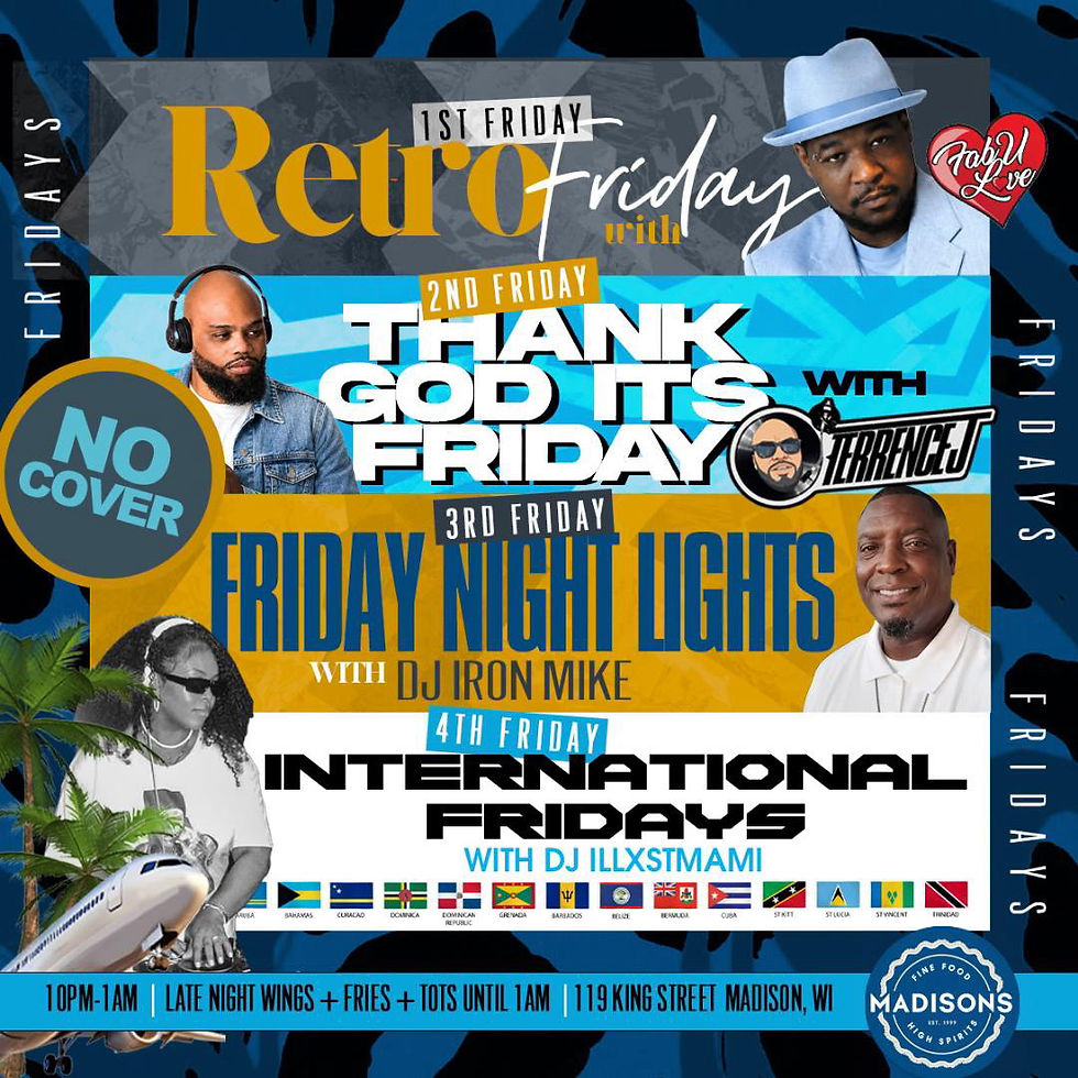 “Thank god it’s Friday” with Terrance J!