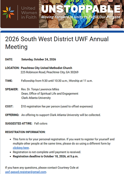 2026 SW District UWF Annual Conference.png