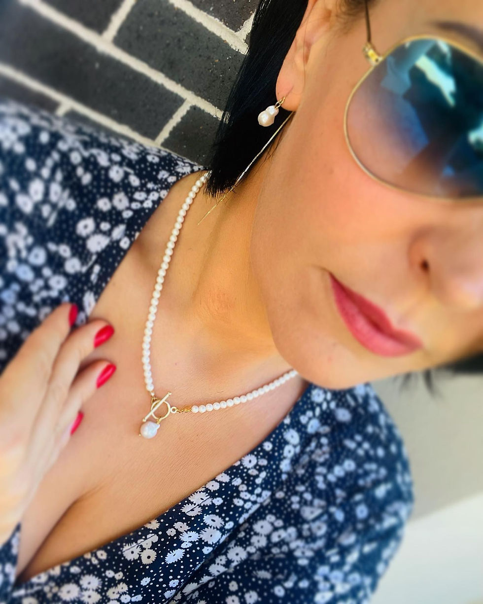 Thumbnail: White Margot Necklace