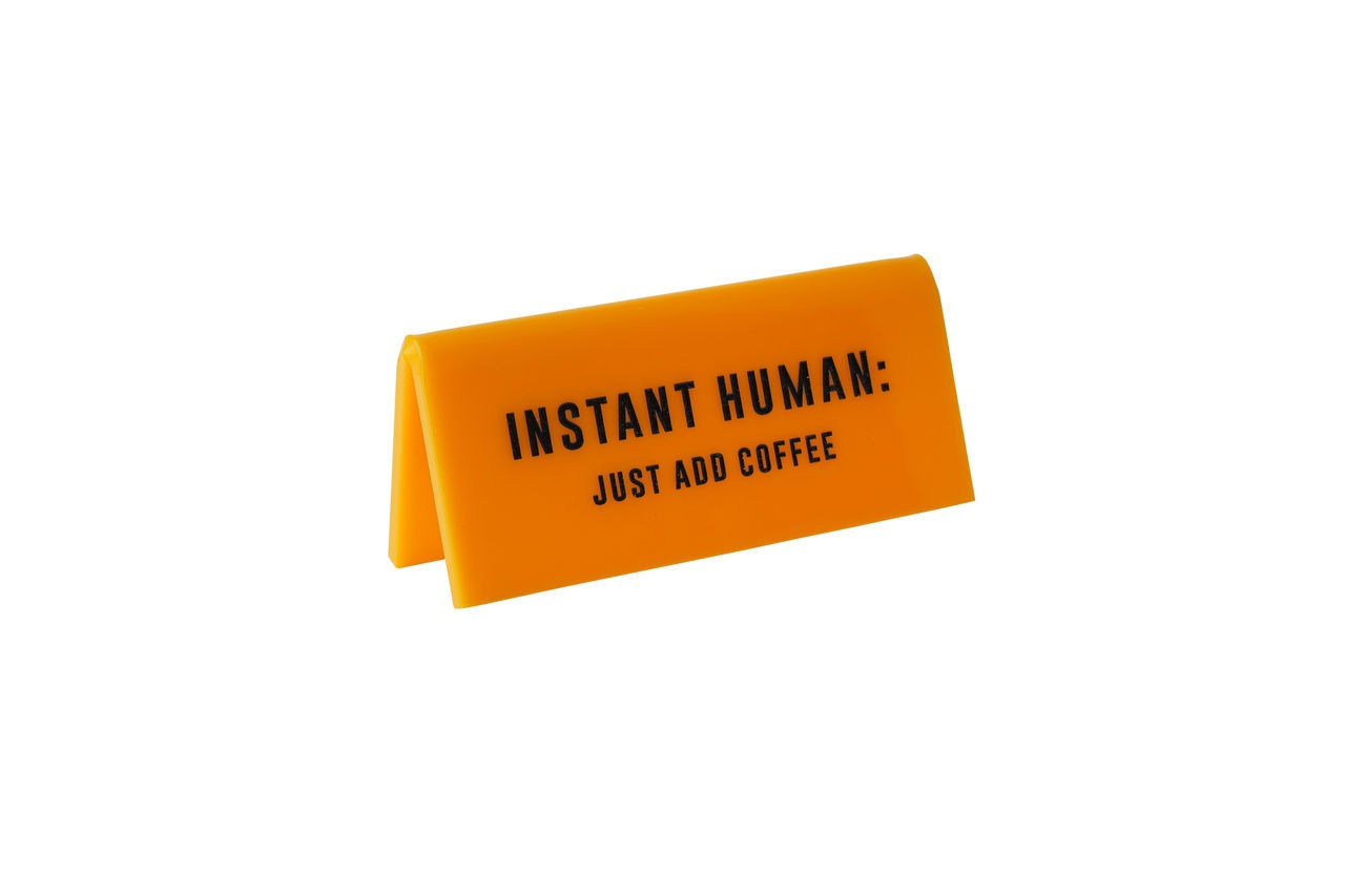 Desk Sign Acrylic Instant