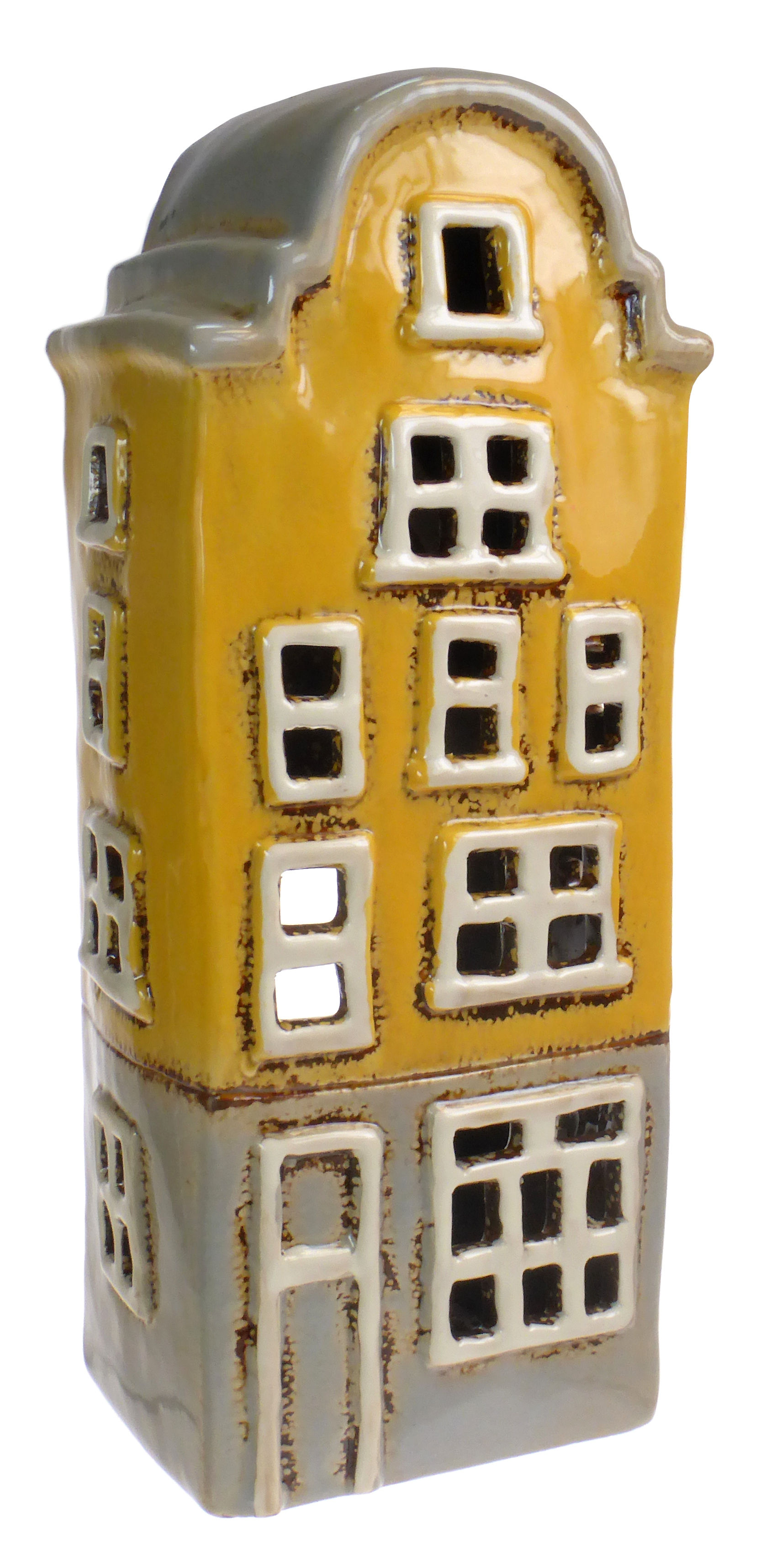 Candle Holder House Ceramic