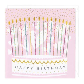 Greetings Card Sugar Snow