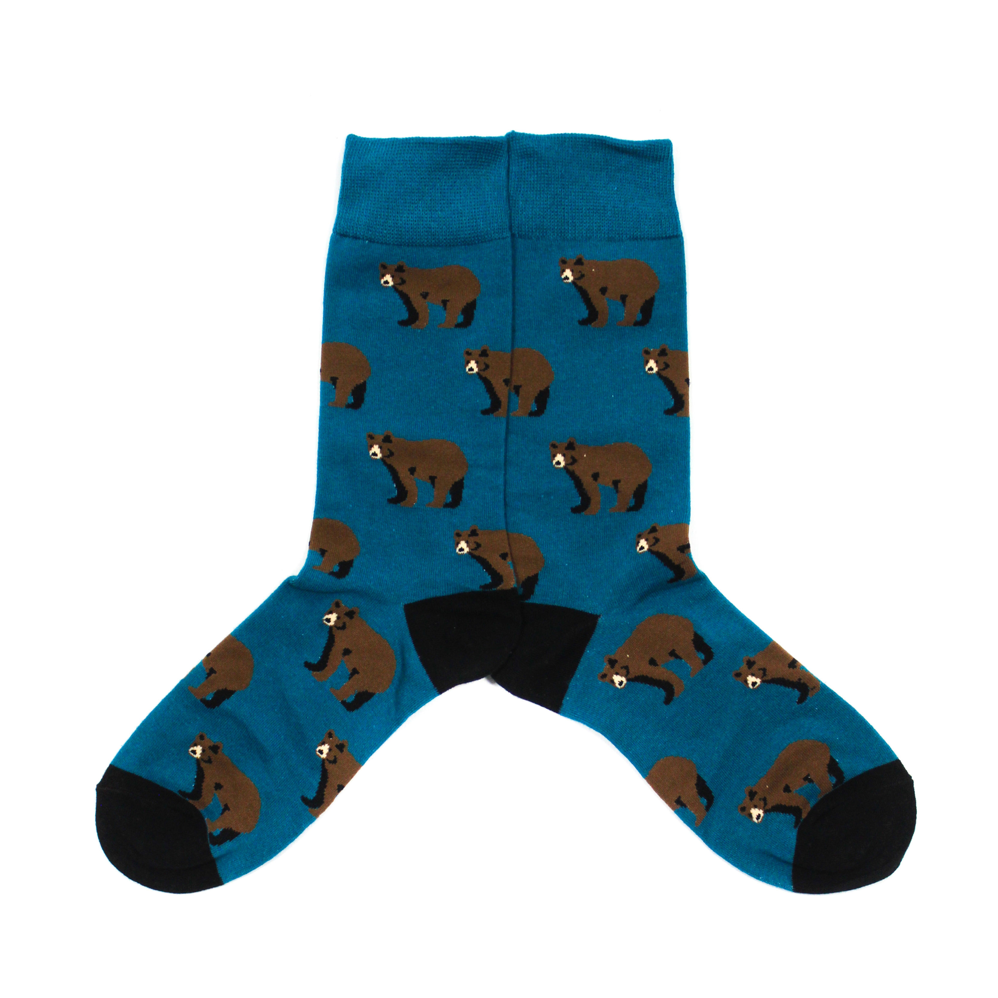 Socks Cotton Brown