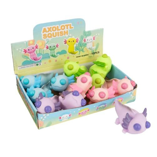 Toy Axolotl Squishy Squeezy