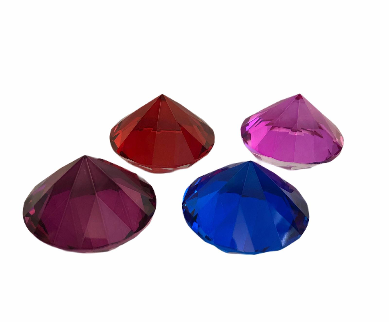 Crystal Diamond Paperweight