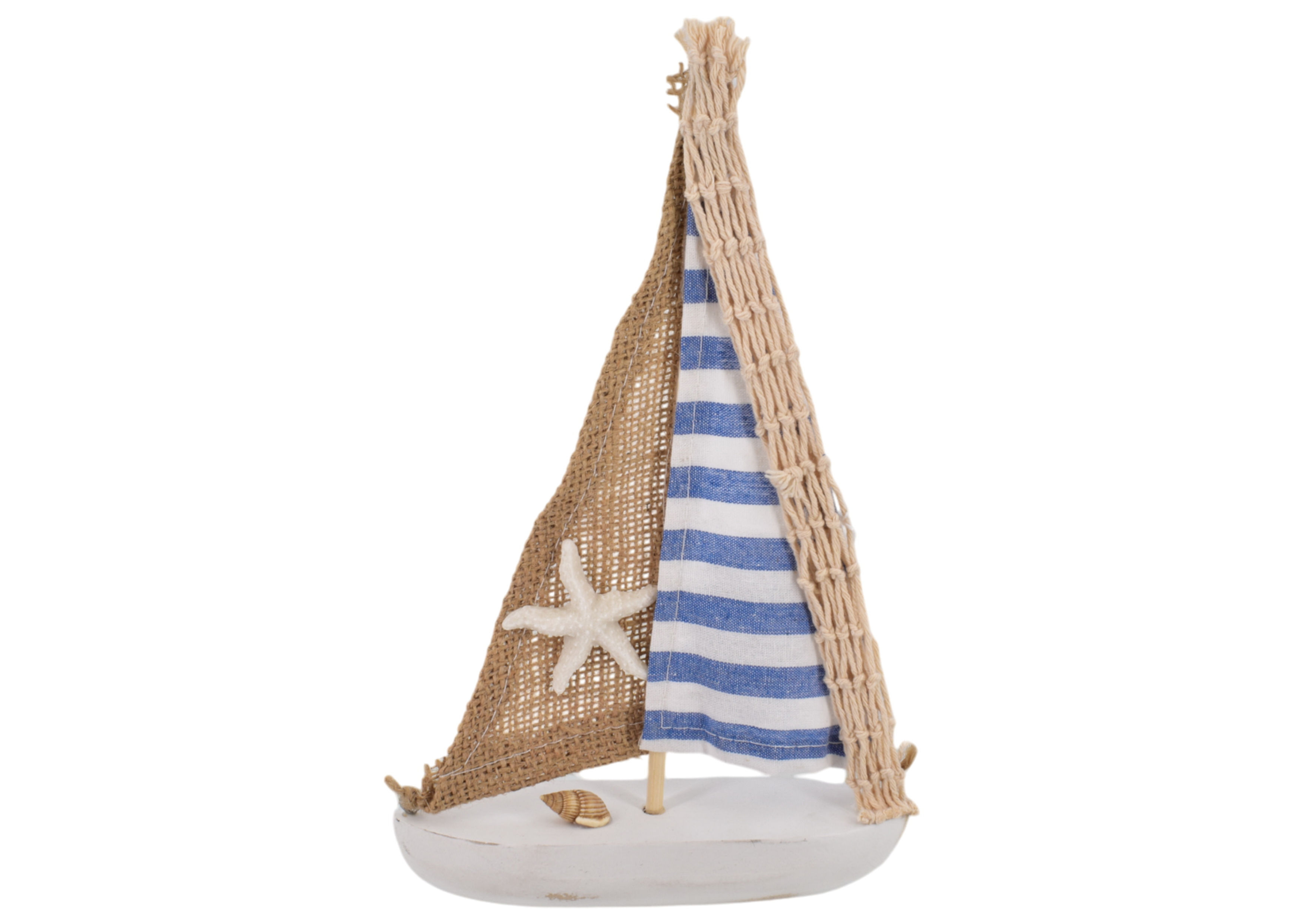 Boat Wooden With Hessian