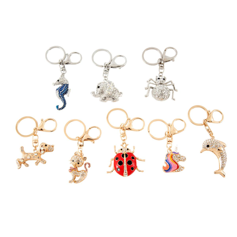 Diamante Bag Charm