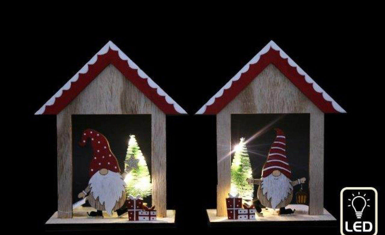 Xmas Ornament Wooden Laser