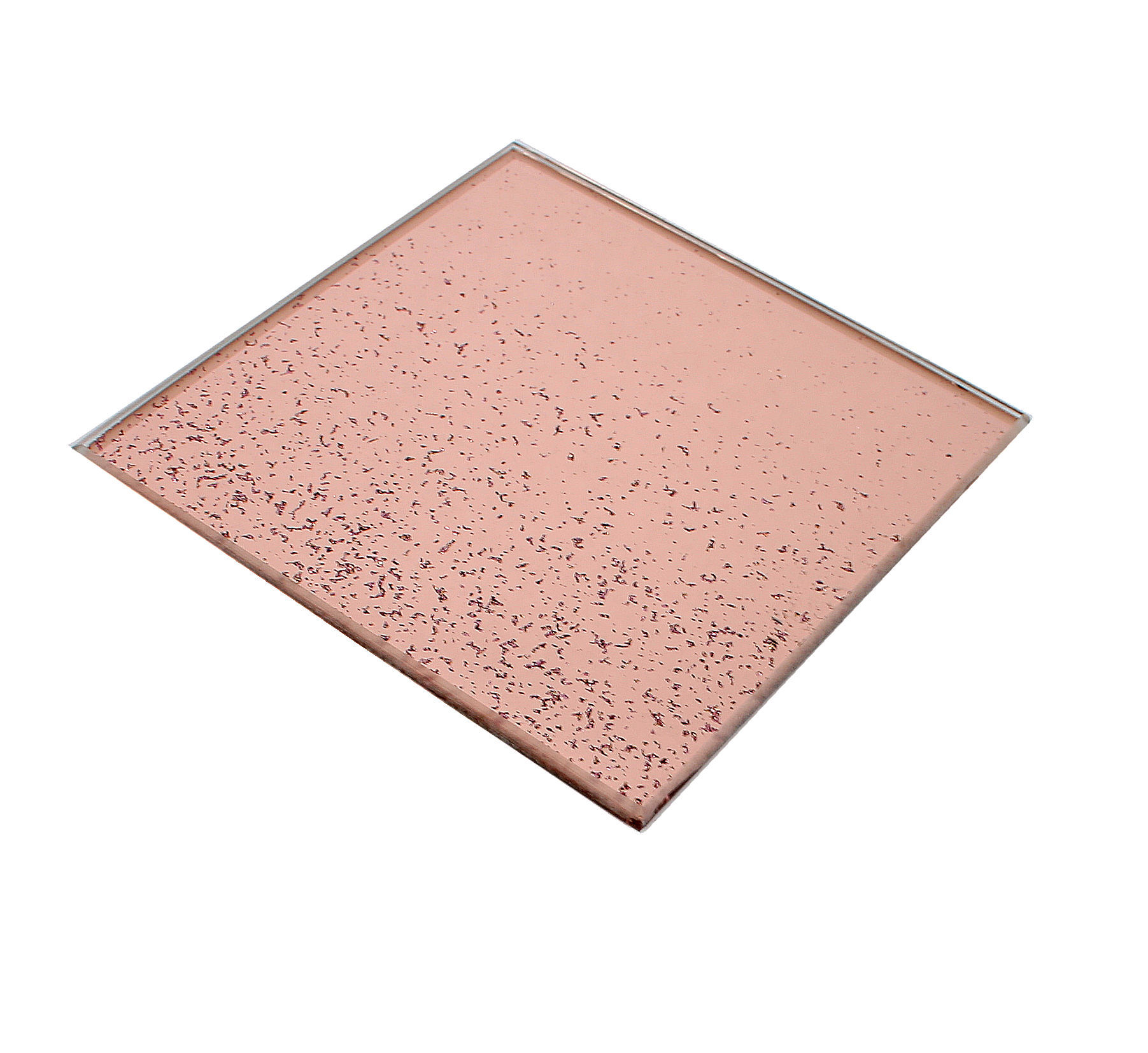 Rose Gold Glitter Coaster