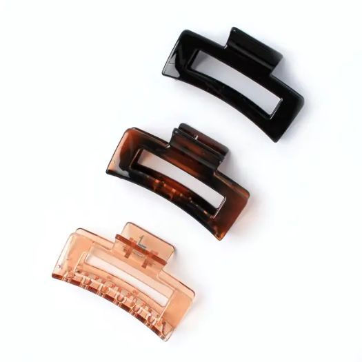 Hair Clamp Acrylic Open