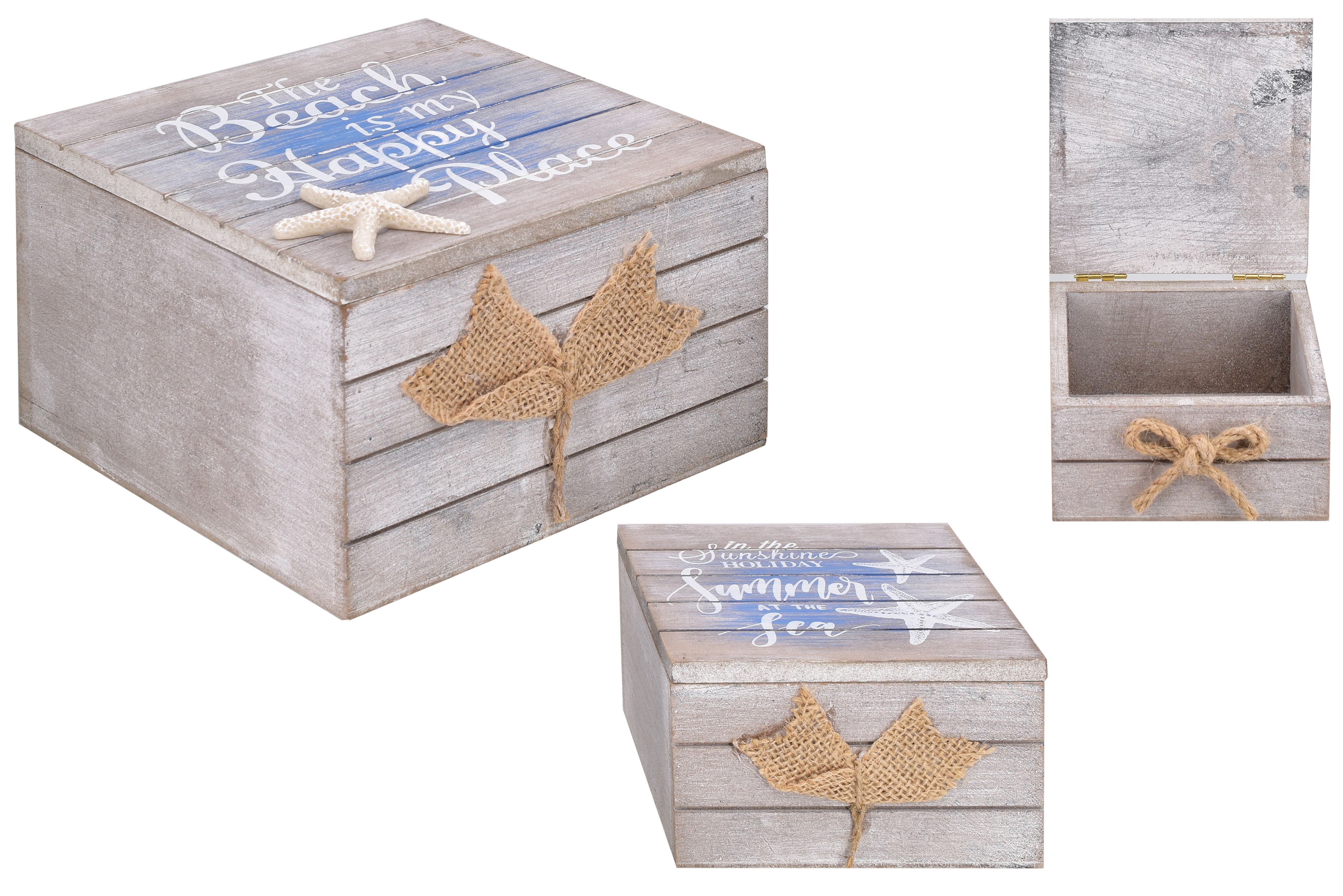 Box Wooden Plank Look