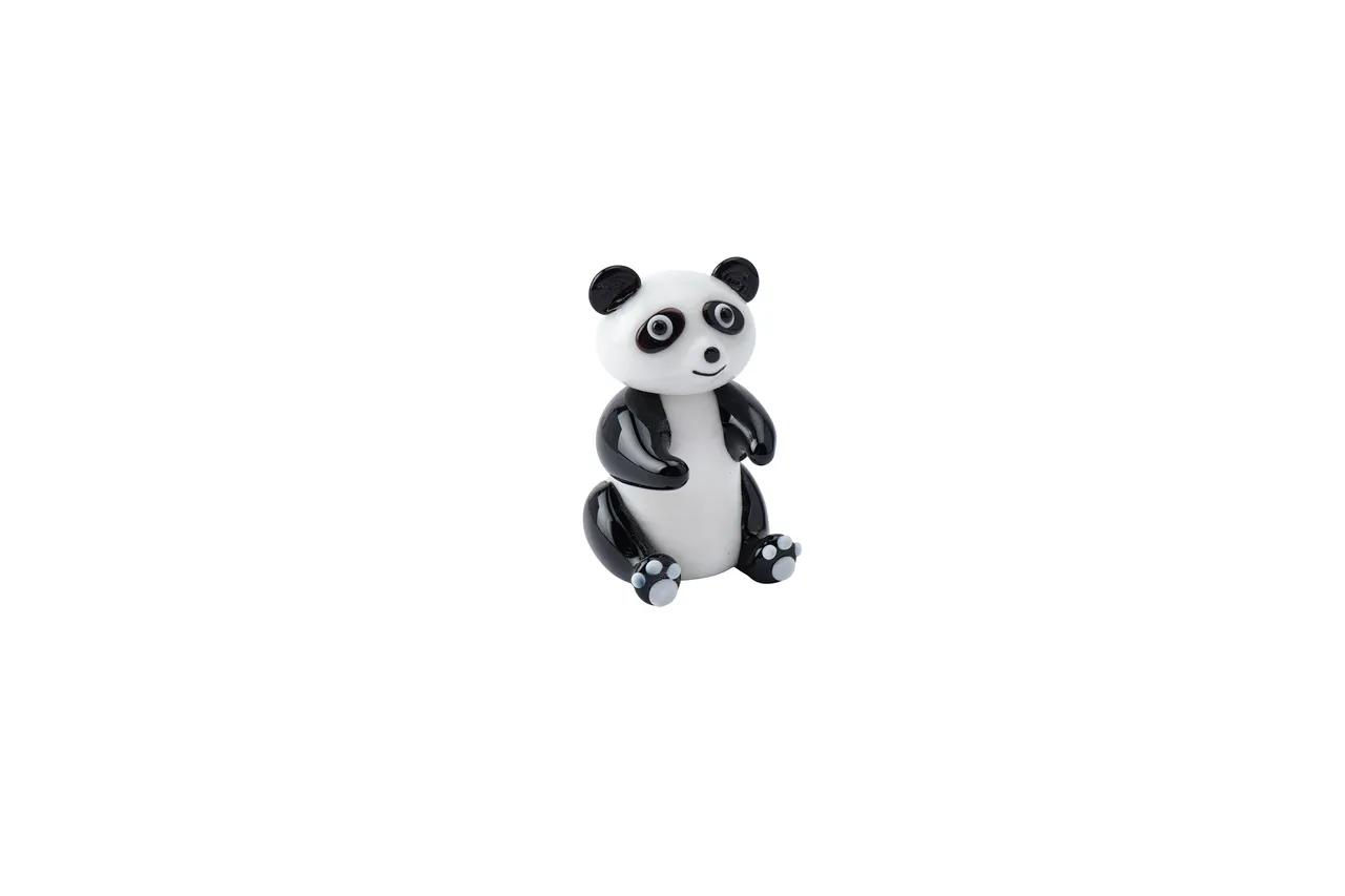 Glass Panda White And