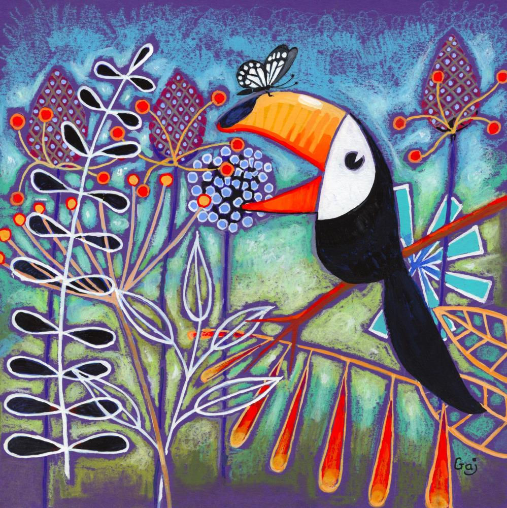 Greetings Card Toucan And