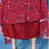 Thumbnail: Miss Chase Women's Multicolored-Base-Dark Pink Sweetheart Ruffled Floral Ruching