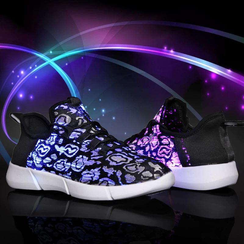Thumbnail: UncleJerry sneakers with LED lighting