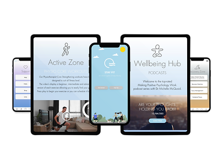 workplace wellbeing fitness app