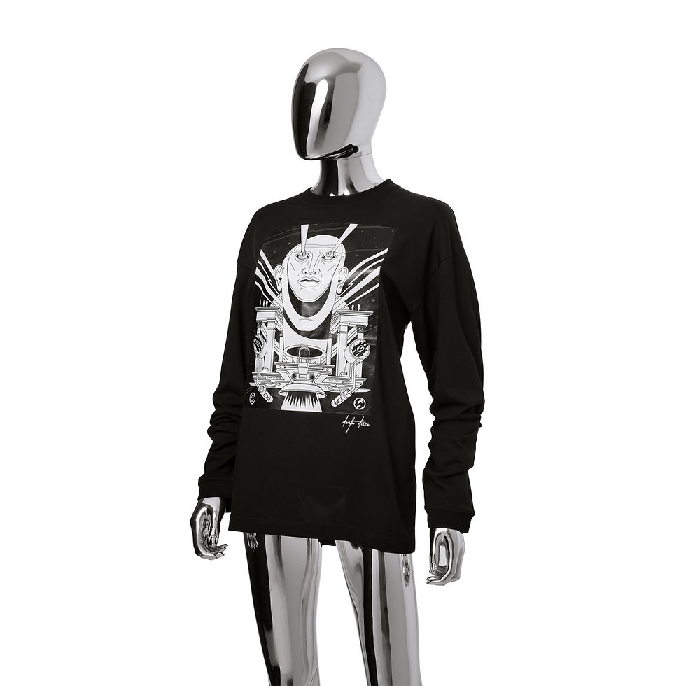 Thumbnail: Long Sleeve T Heads Graphic 01