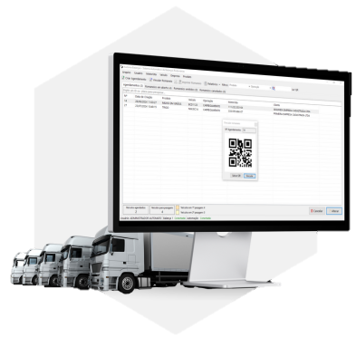 Sistema de pesagem de caminhões