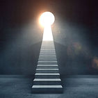 Looking through a keyhole, seeing light