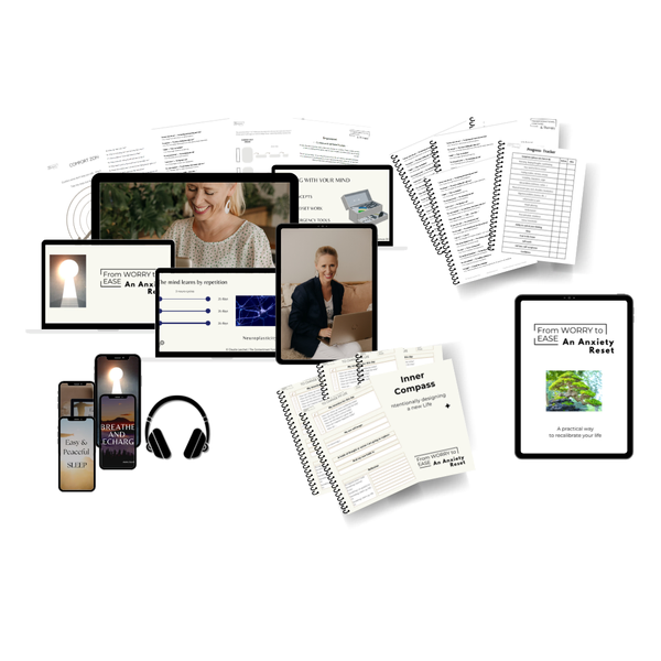 Video course, self-hypnosis audios and workbook