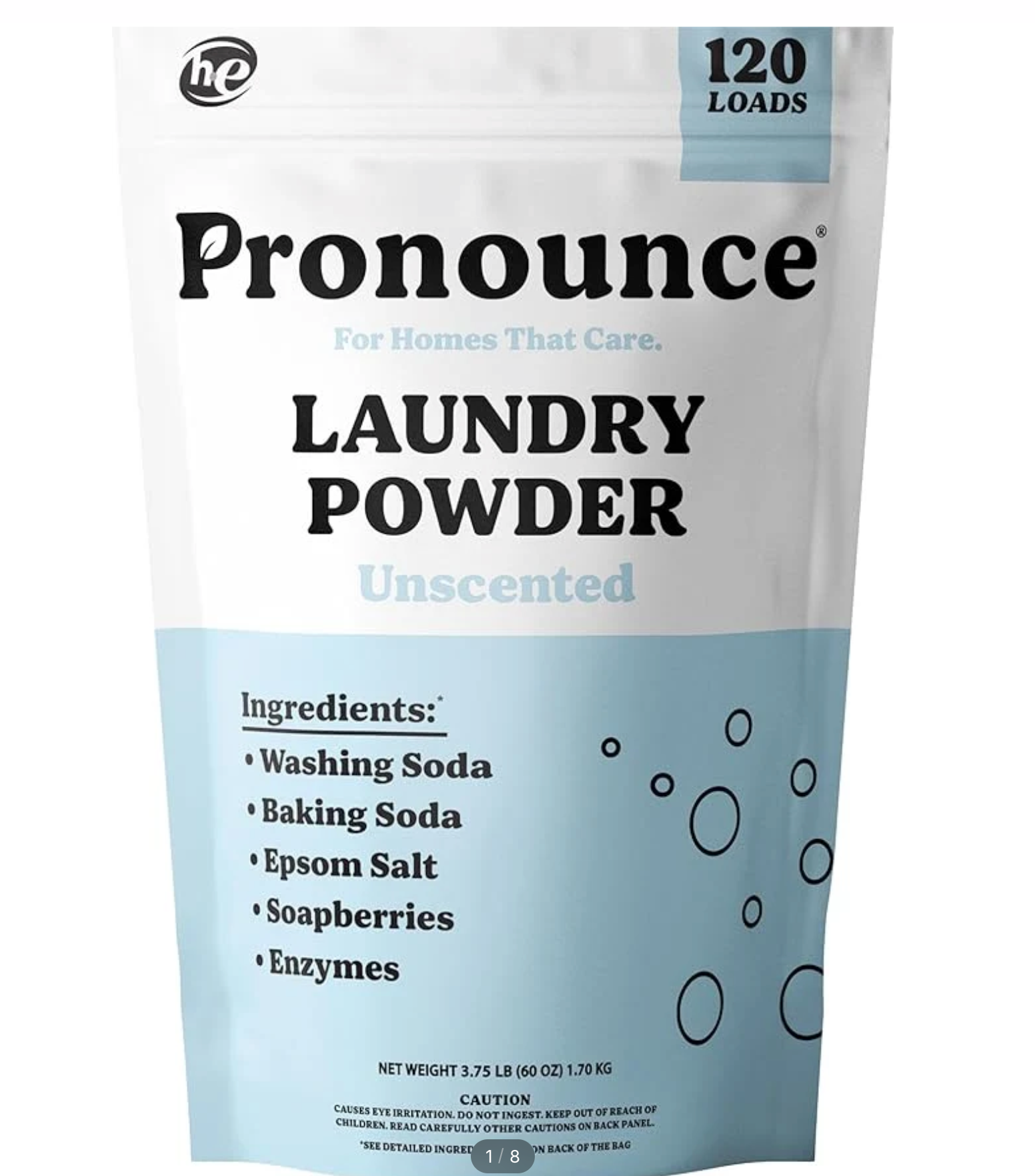 Pronounce Laundry Powder