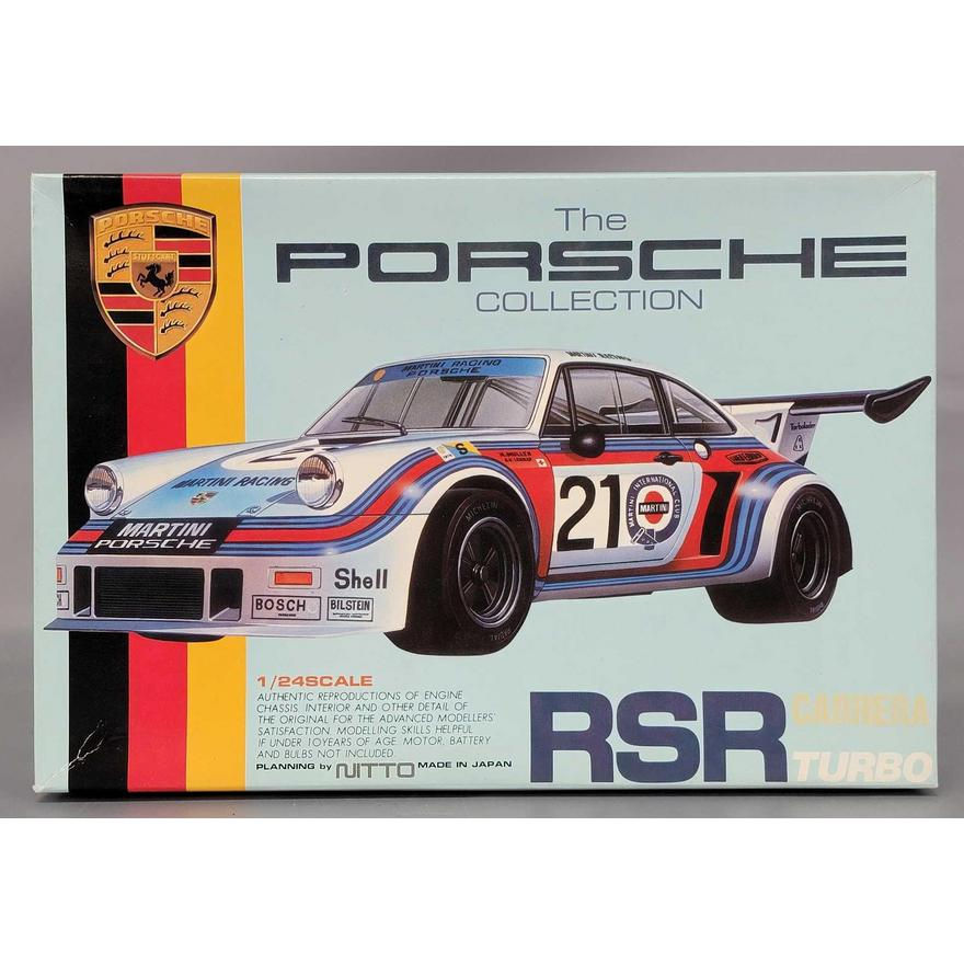 RARE NITTO PORSCHE CARRERA RSR TURBO 1/24 SCALE MODEL KIT