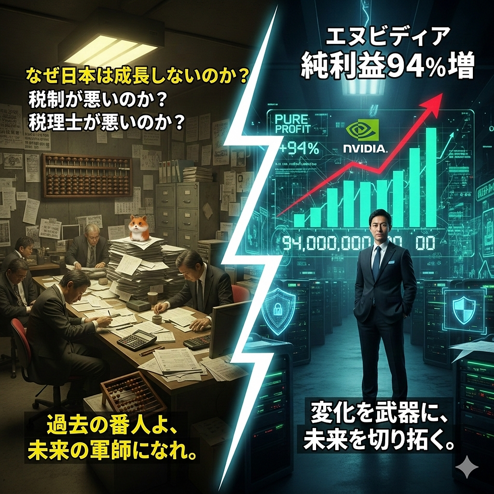【2/27更新】衝撃の「純利益94％増」エヌビディアが突きつける日本の停滞