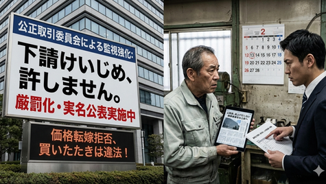 【2/15更新】公取委が「実名公表」を強化へそれでも値上げできない社長の心理とは？