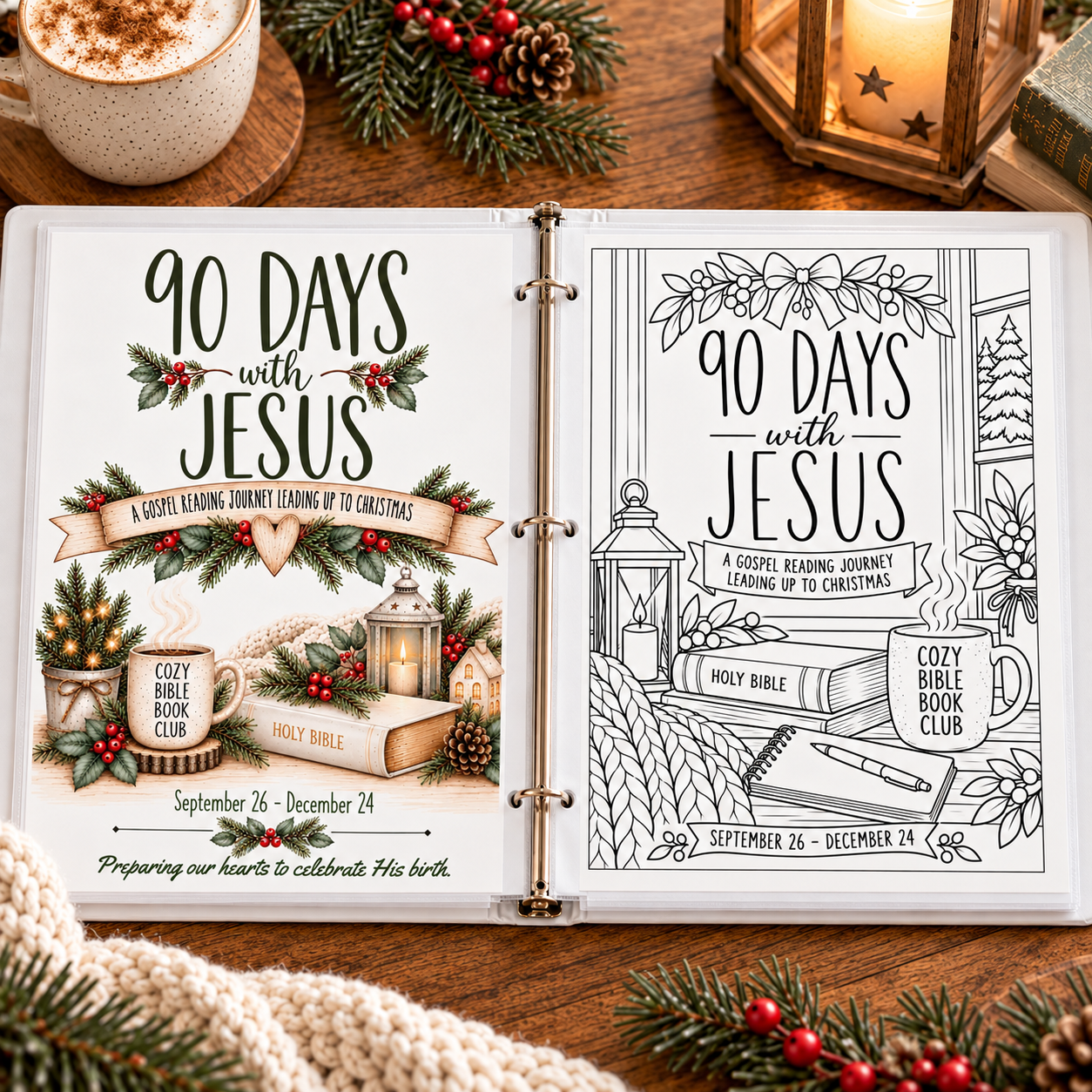 90 Days with Jesus Printable Study Companion