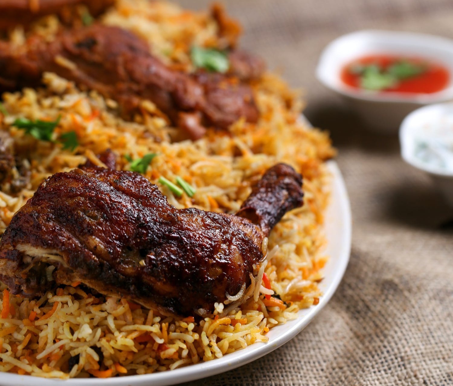 Arranged Food and Objects