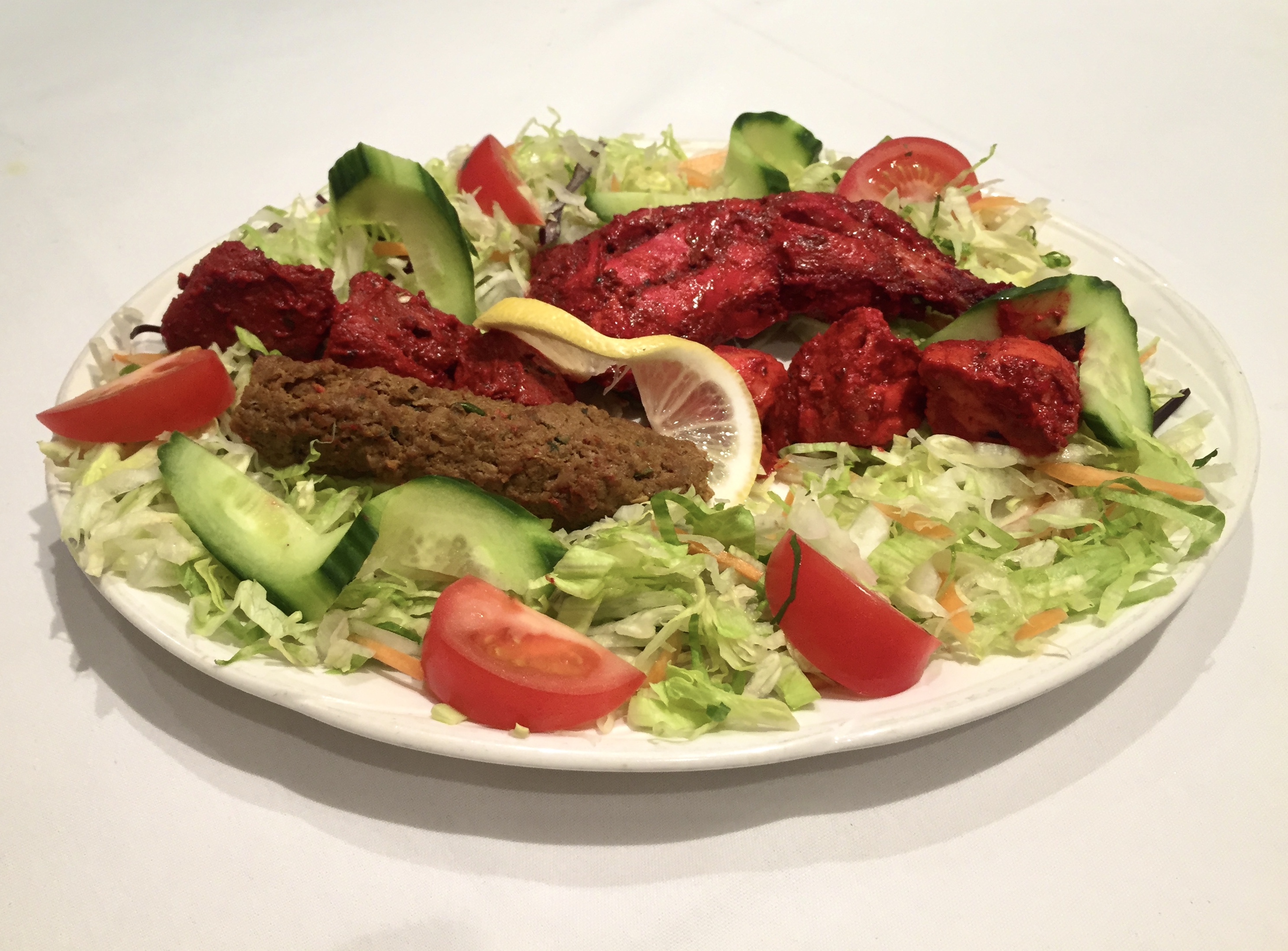 Arranged Food and Objects