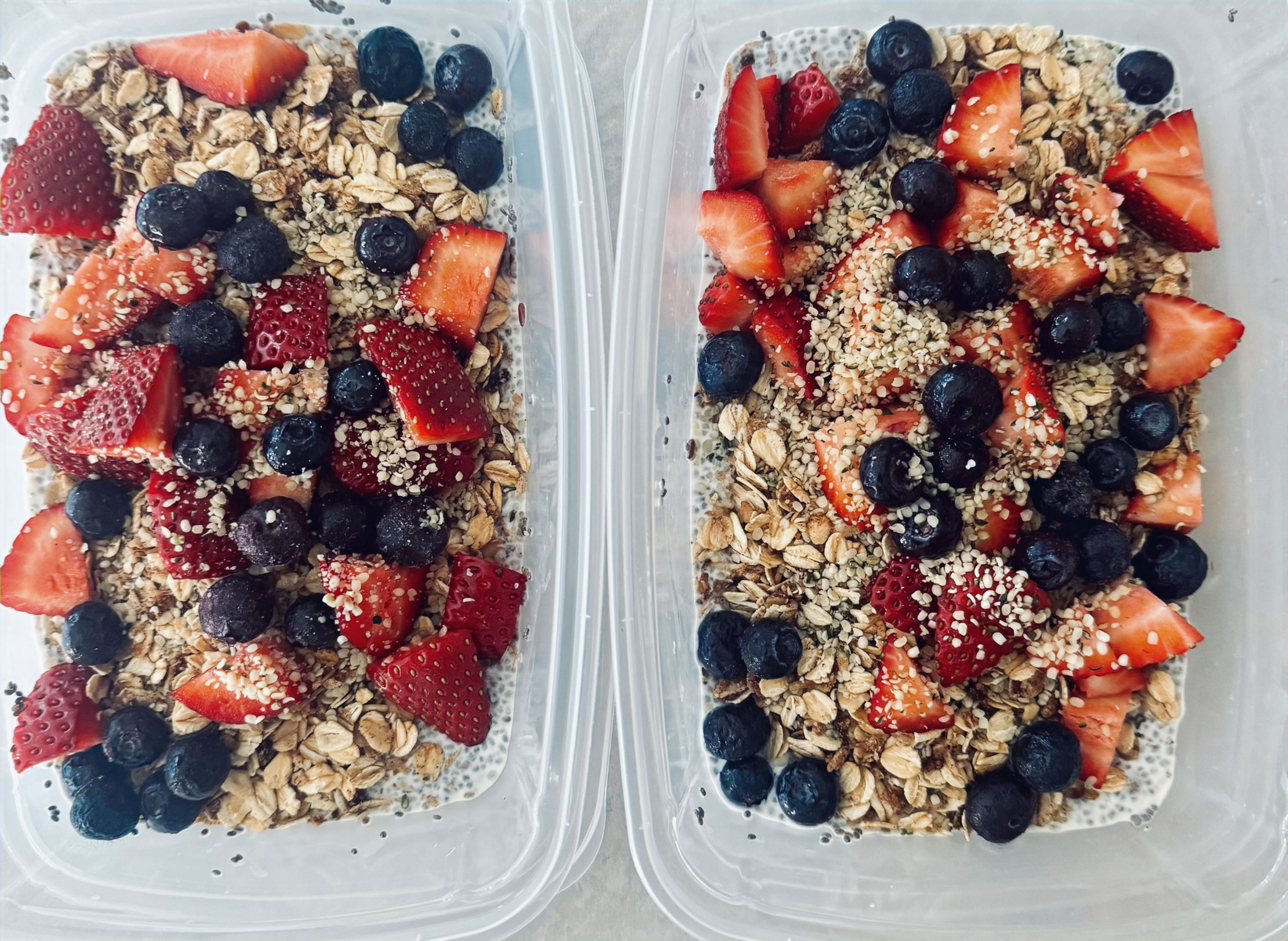 Coconut Berry Chia Bowl