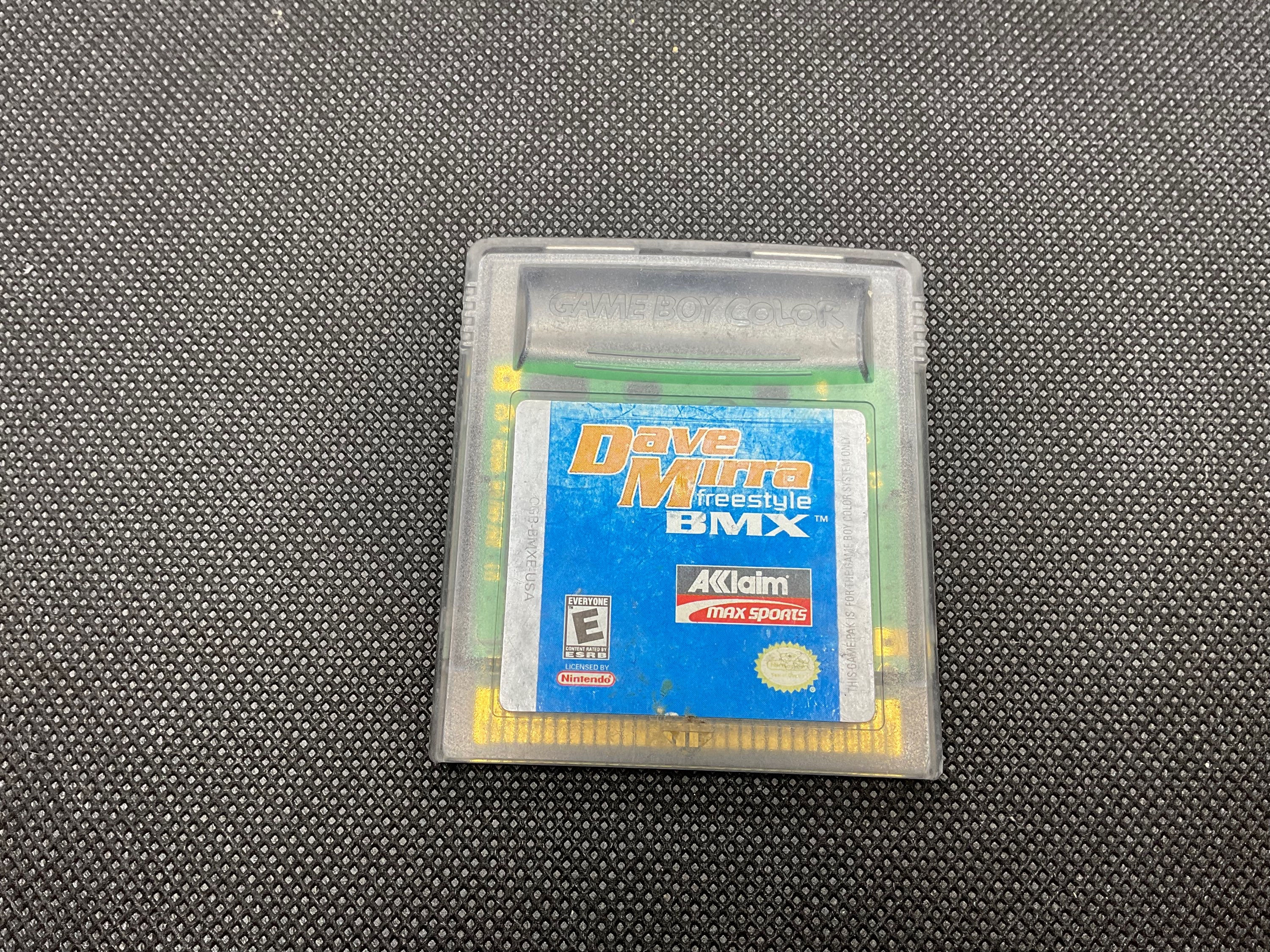 Nintendo Gameboy Color (GBC) - Dave Mirra Freestyle BMX - Cartridge Only