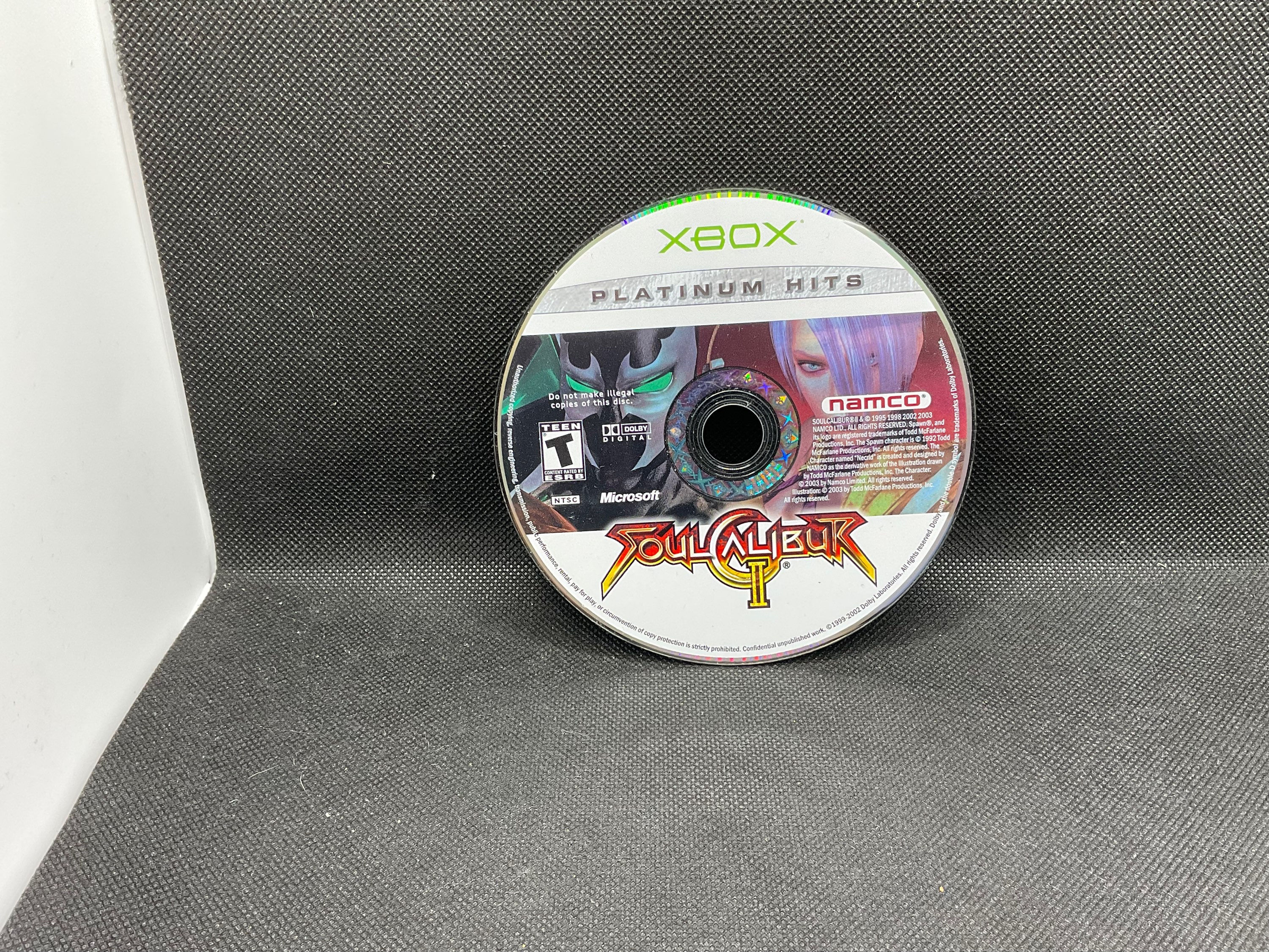 Original Xbox - Soul Calibur II - Platinum Hits - Disc Only