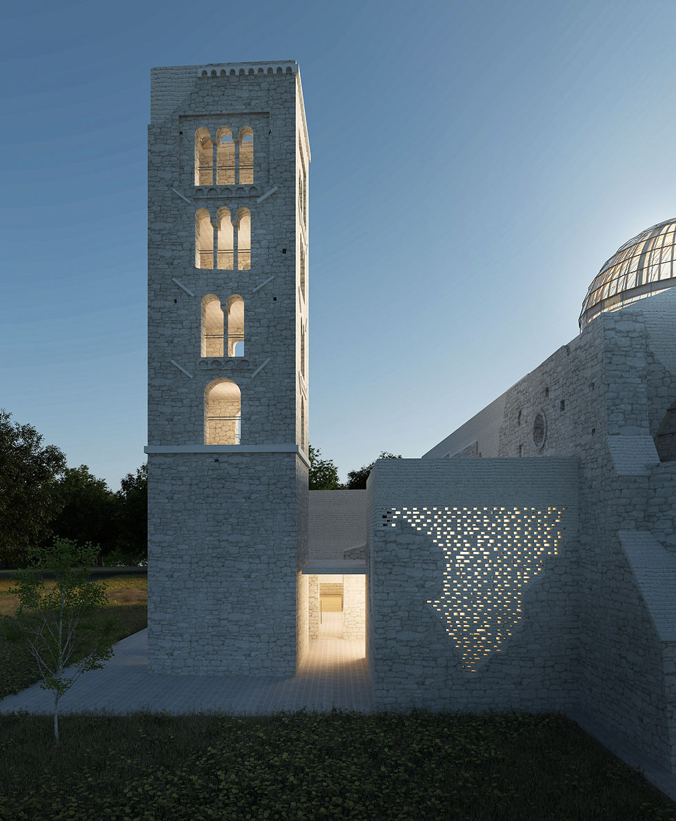 3D visualization | render | Reuse Italy architectural competition entry by Musa Architects