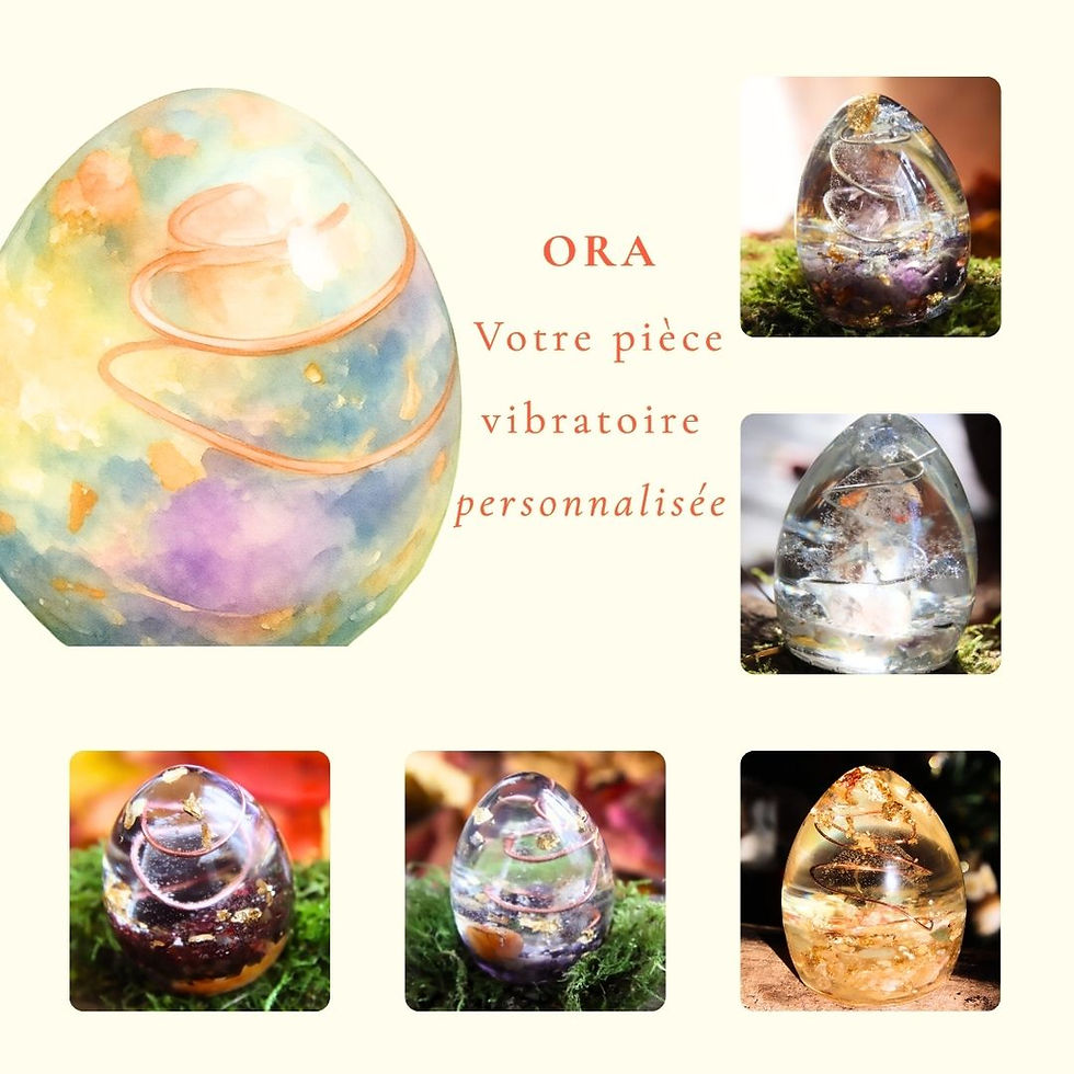Miniature : ORA - Pièce vibratoire personnalisée (œuf)