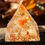 Miniature : orgonite cornaline citrines ignis élément feu