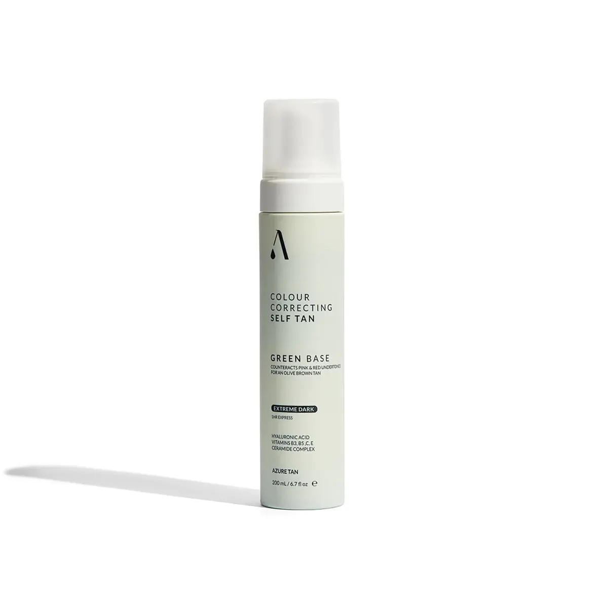 SELF TAN MOUSSE - GREEN BASE - EXTREME DARK