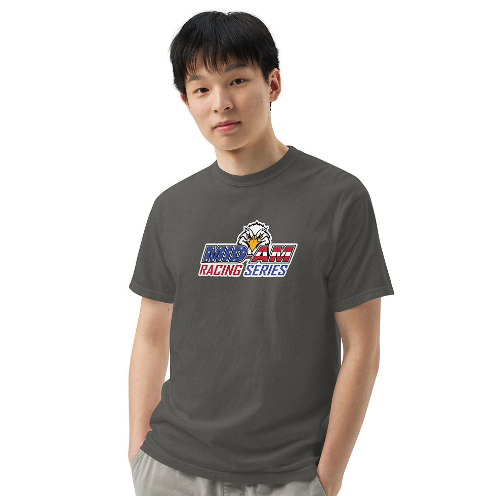 Thumbnail: Mid-Am Unisex garment-dyed heavyweight t-shirt