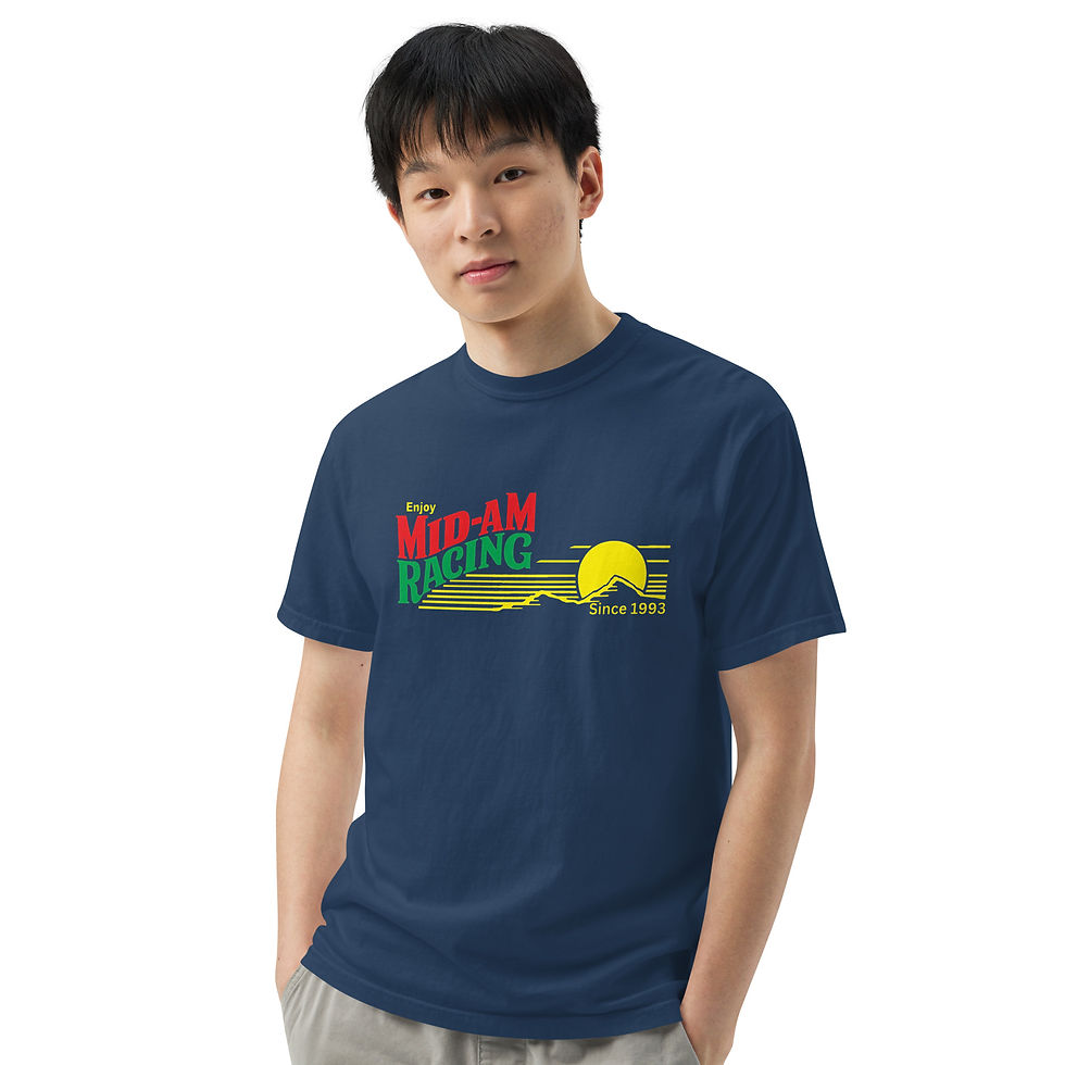 Thumbnail: Mello Mid-Am Unisex garment-dyed heavyweight t-shirt