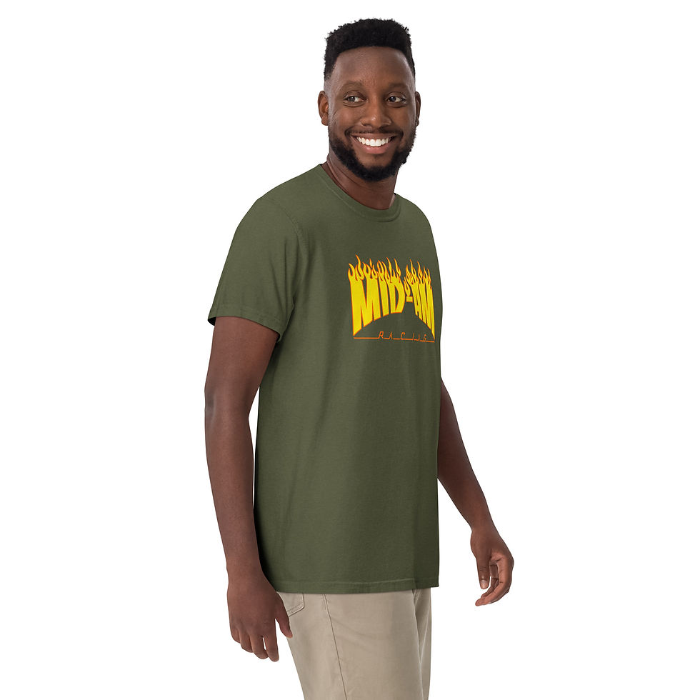 Thumbnail: Mid-Am Thrasher Unisex garment-dyed heavyweight t-shirt